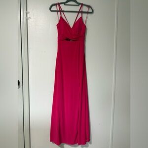 Size 5 Morgan & Co. Strapless Pink Dress